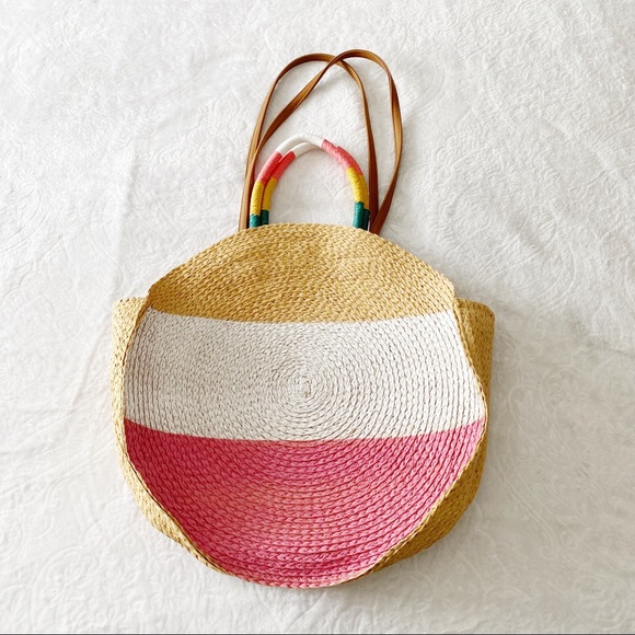 Cute Summer Circle Tote Bag - Picture 2 of 8